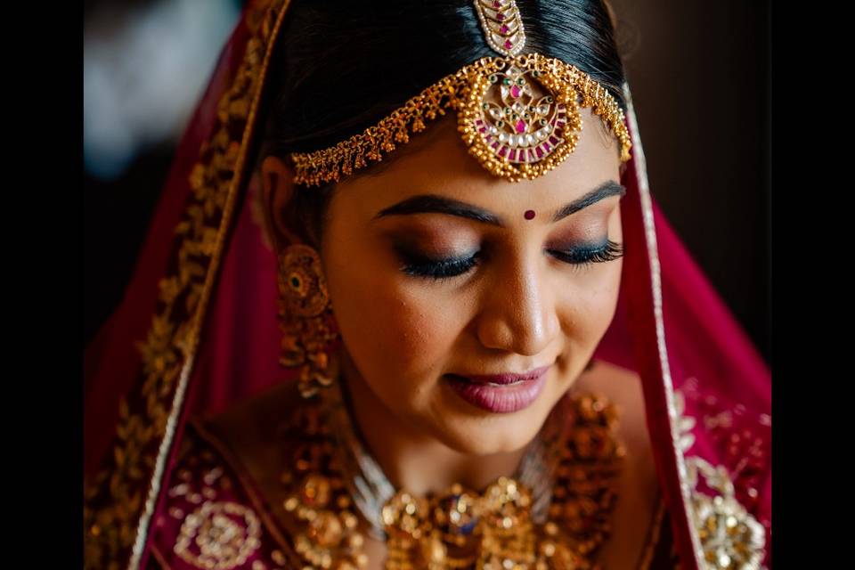 Bridal makeup