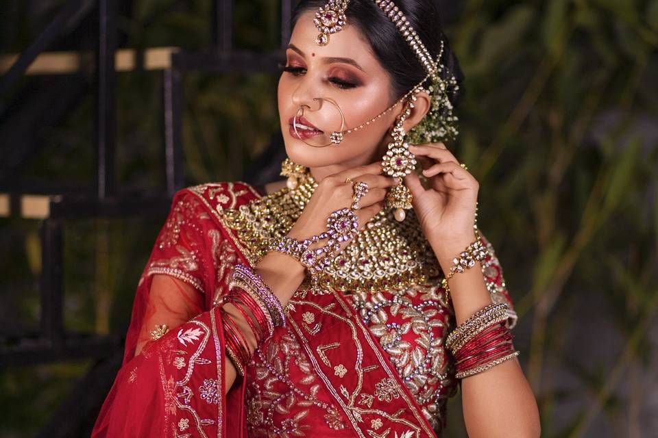 Bridal makeup