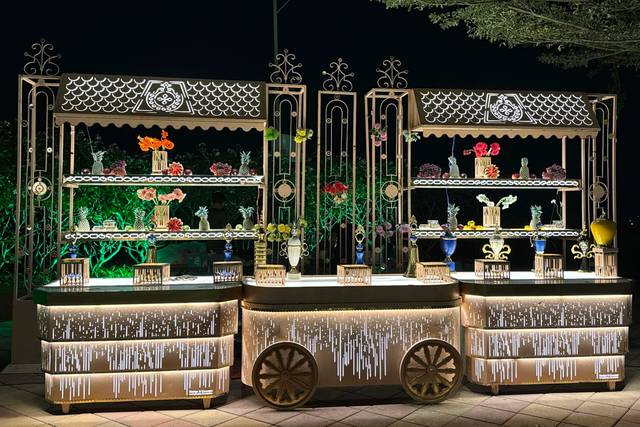 Catering setup