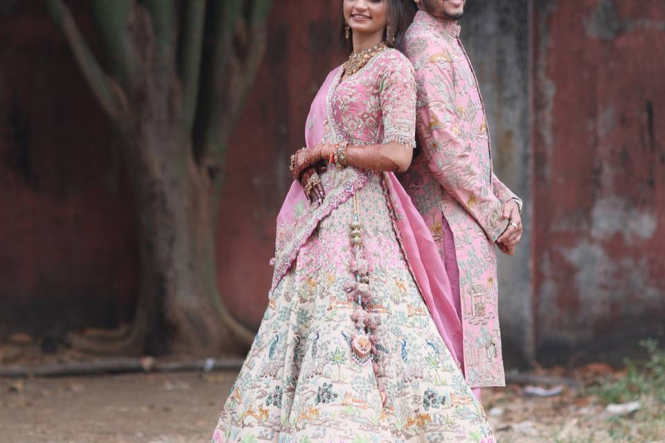Wedding Outfits- Bride & Groom