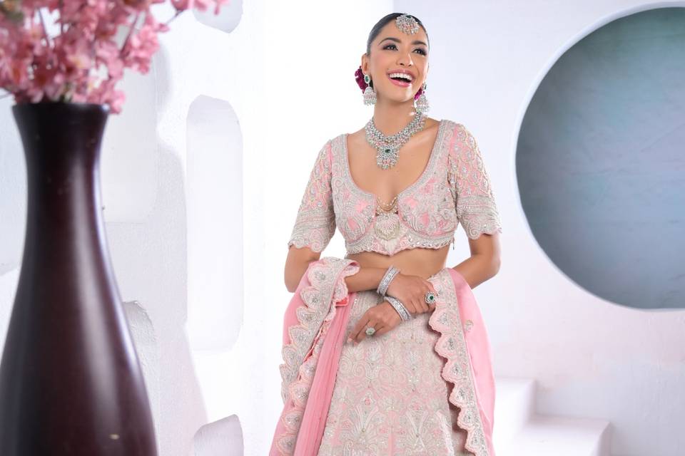 Pastel Bridal Lehengas