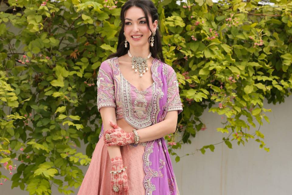 Semi-bridal outfits