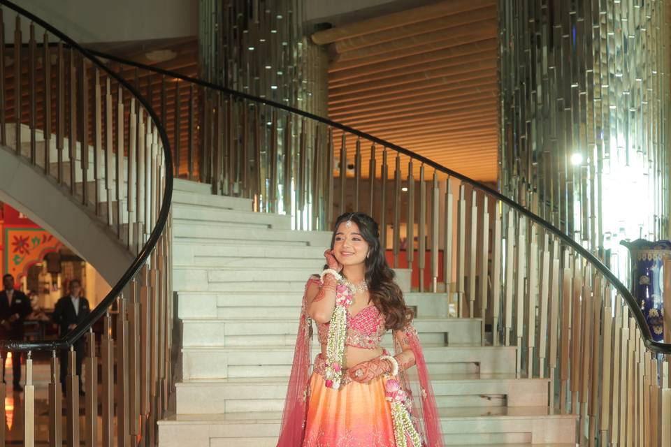 Semi-bridal Lehengas