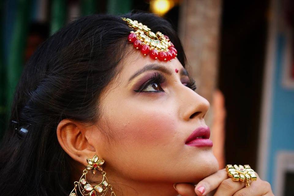 Bridal makeup