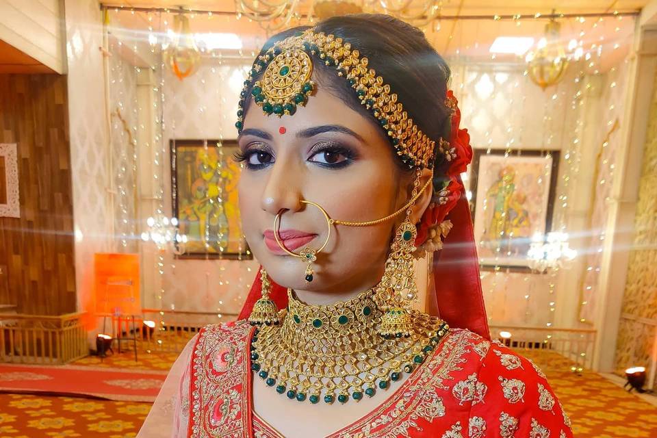 Bridal makeup