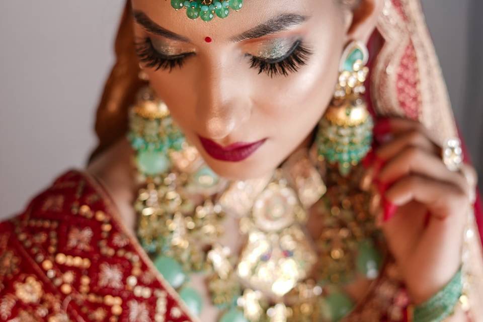 Bridal makeup