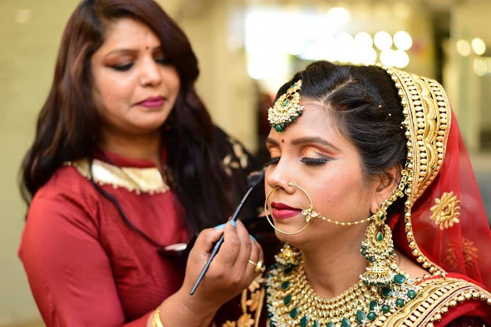 Bridal makeup