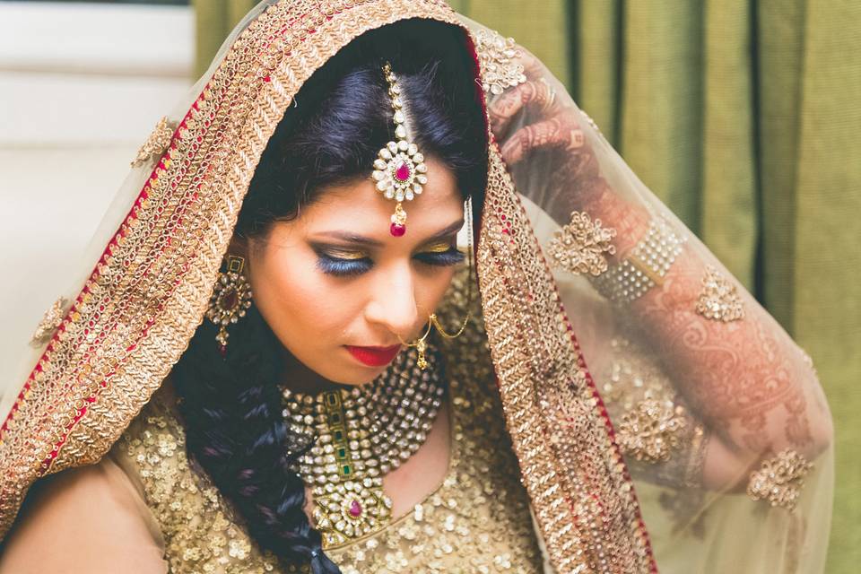 Bridal portrait