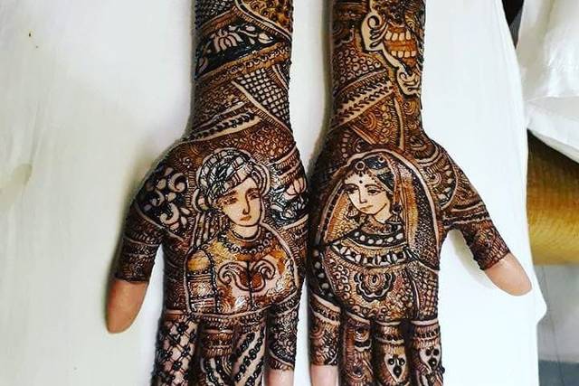 10 Instagram Mehndi Artists All Brides-To-Be Need To Follow!  #WeddingInspiration | Bridal Look | Wedding Blog