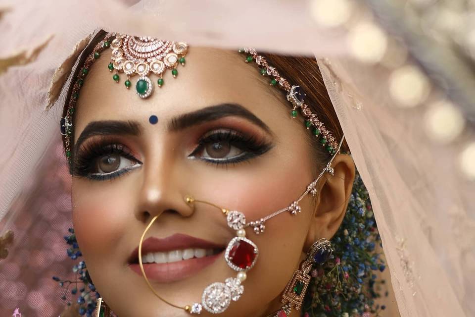 Bridal makeup