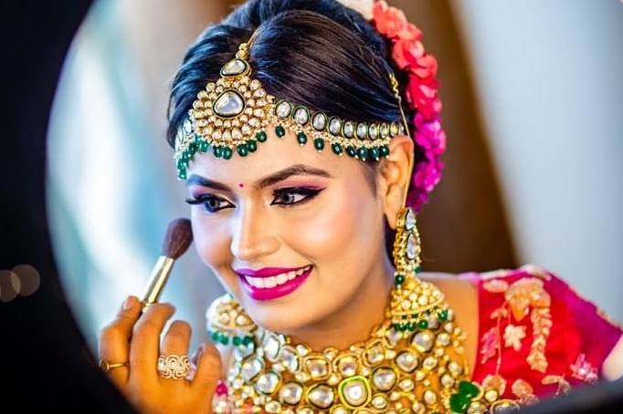 Bridal makeup