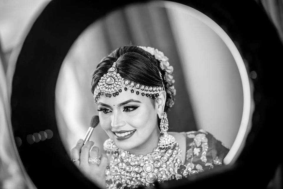 Bridal makeup