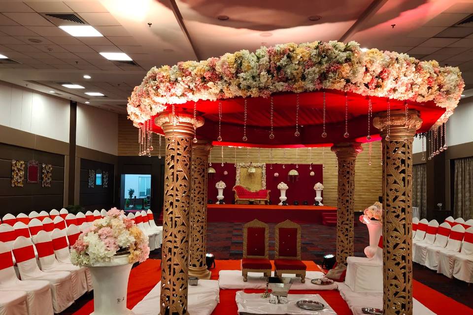 Mandap set up