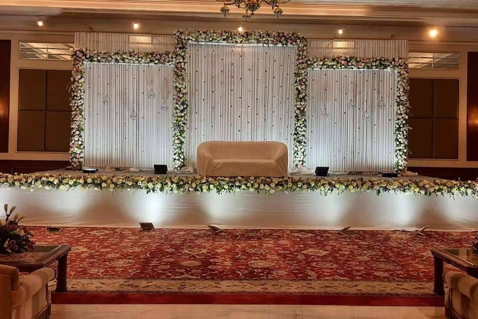 Reception stage