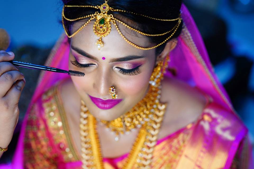 Bridal makeup