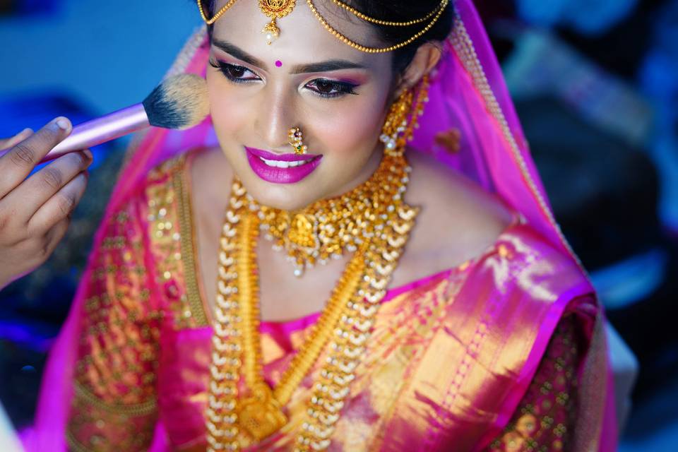 Bridal makeup