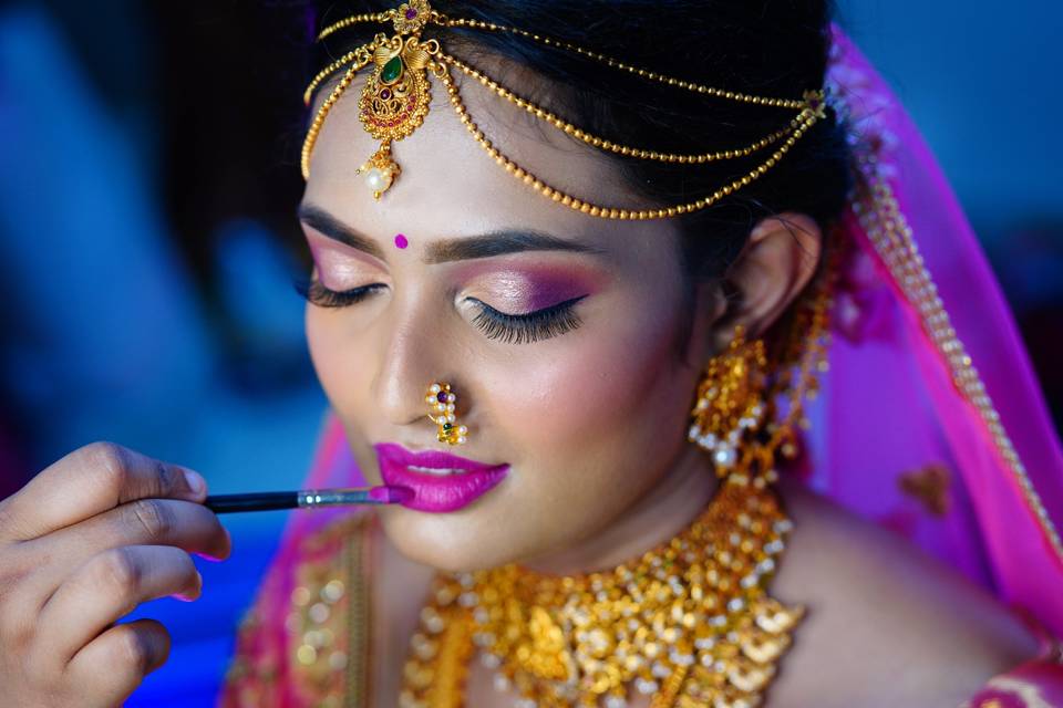 Bridal makeup