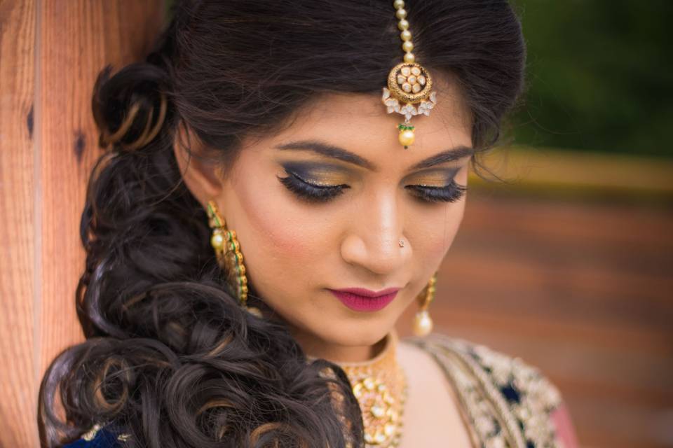 Bridal makeup