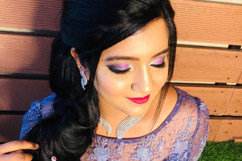 Bridal makeup