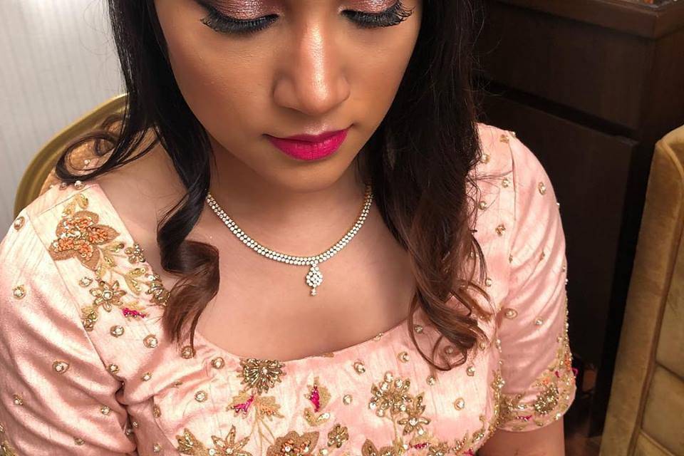 Bridal makeup