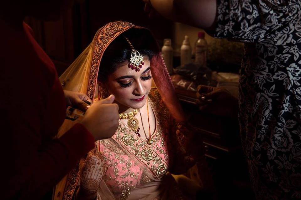 Bridal makeup