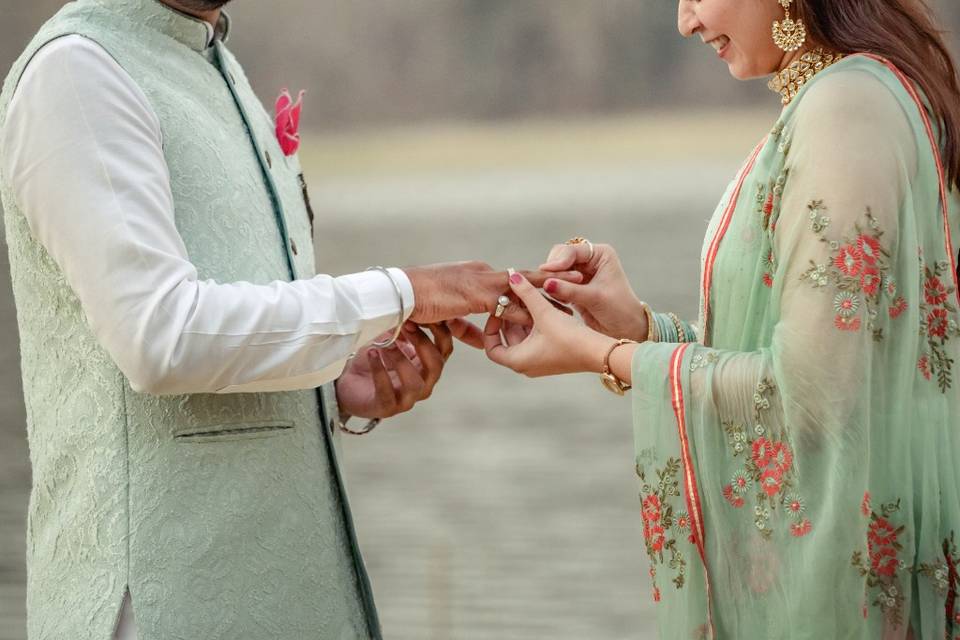 Engagement of Pranav & Shruti