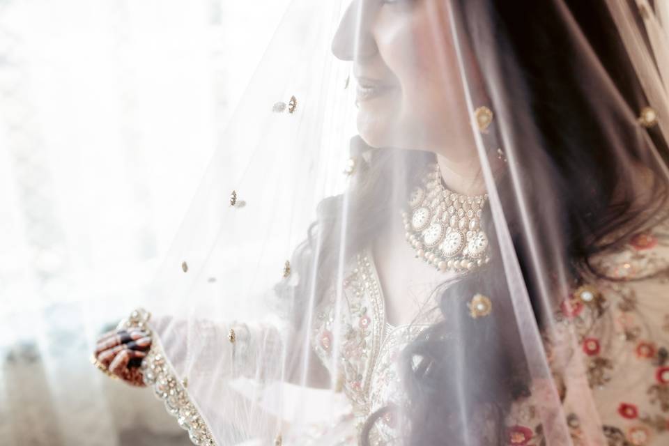 Bride Getting Ready