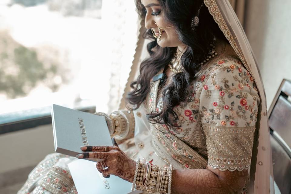 Bride Getting Ready