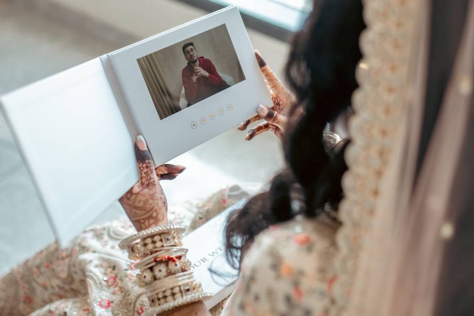 Bride Getting Ready