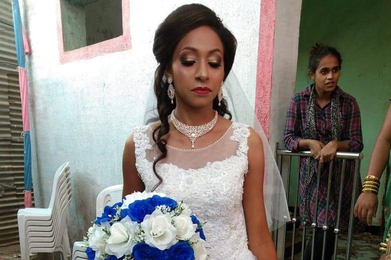 Bridal makeup