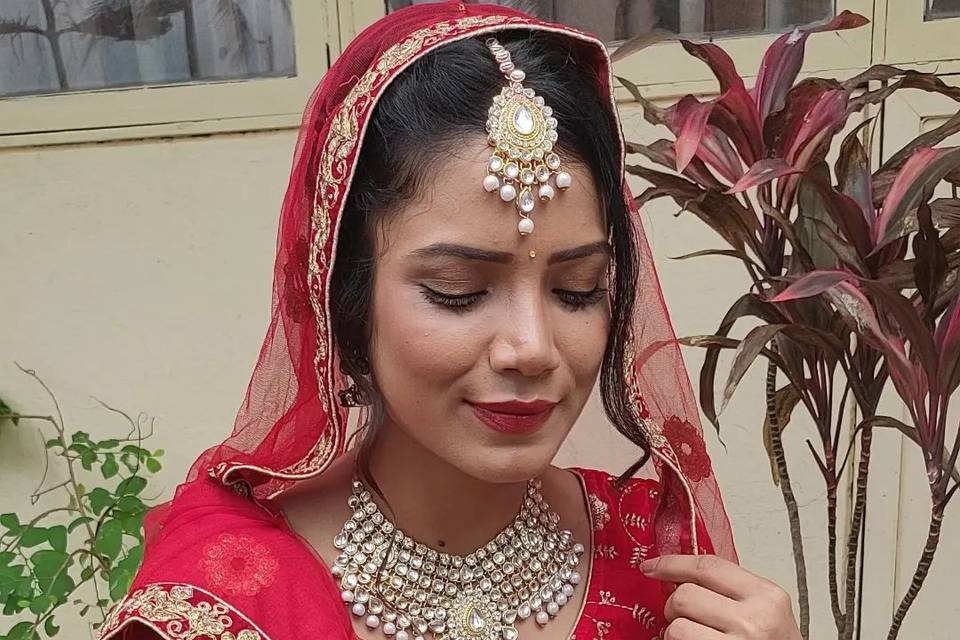 Bridal makeup