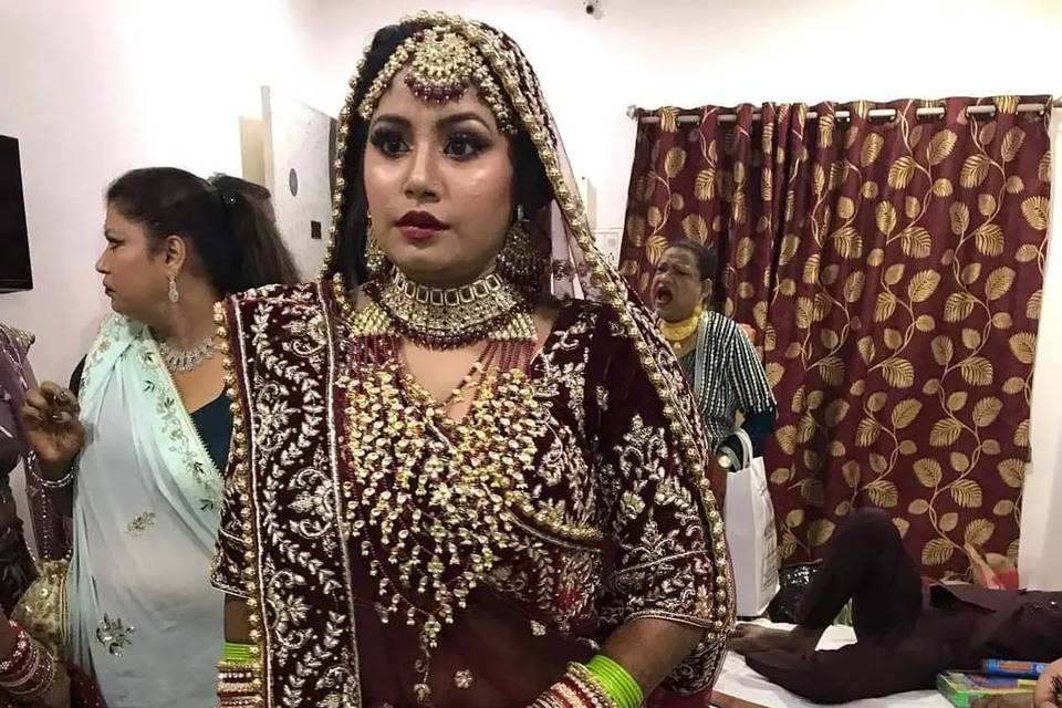 Bridal makeup