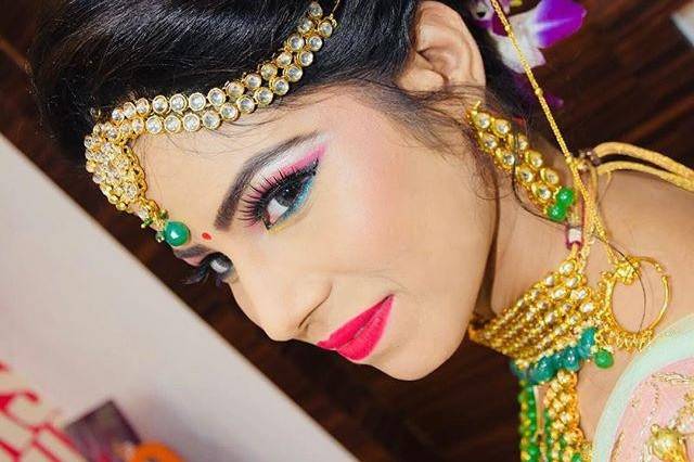 Bridal makup