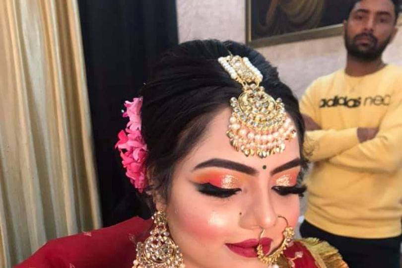 Bridal makeup