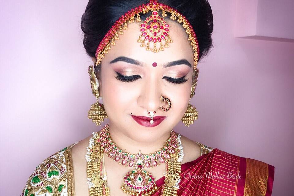 Bridal makeup