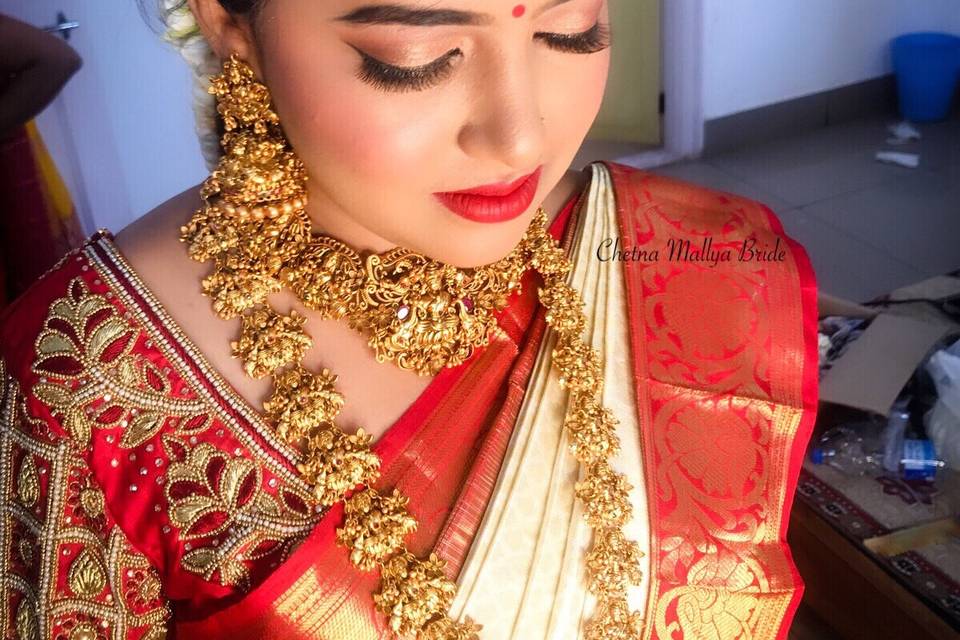 Bridal makeup