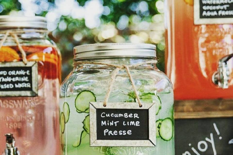 Mocktail jars