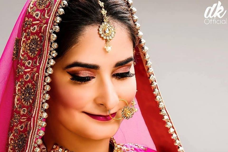 Bridal makeup