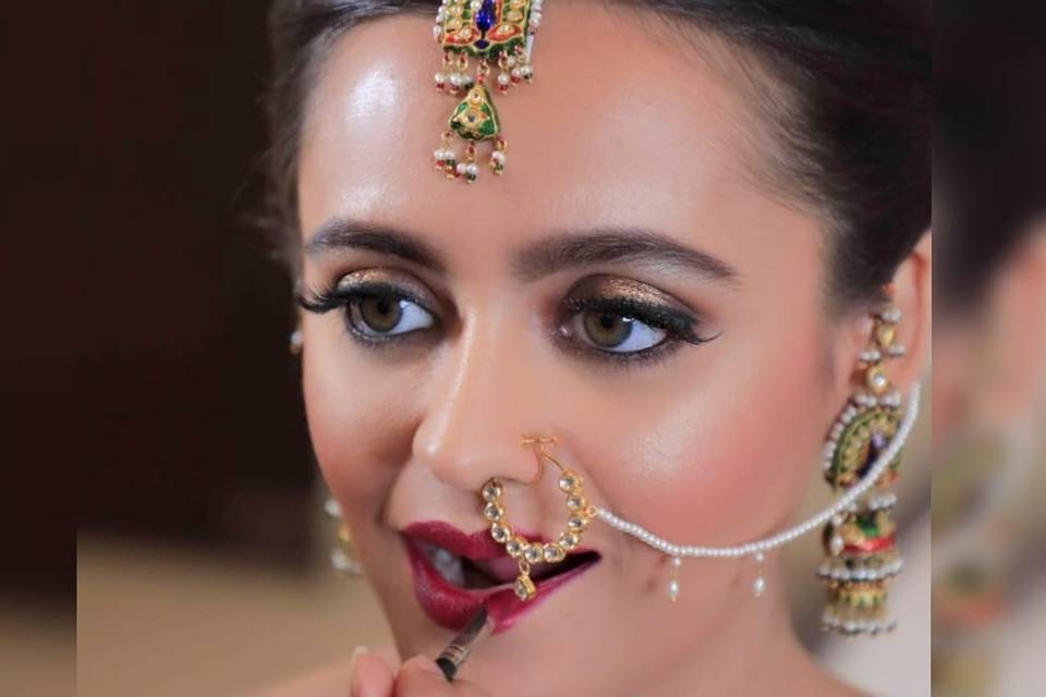 Bridal makeup