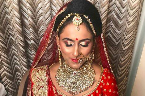 Bridal makeup