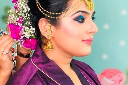 Bridal makeup