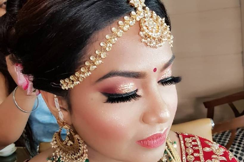 Blushing Bride Makeover, Patna