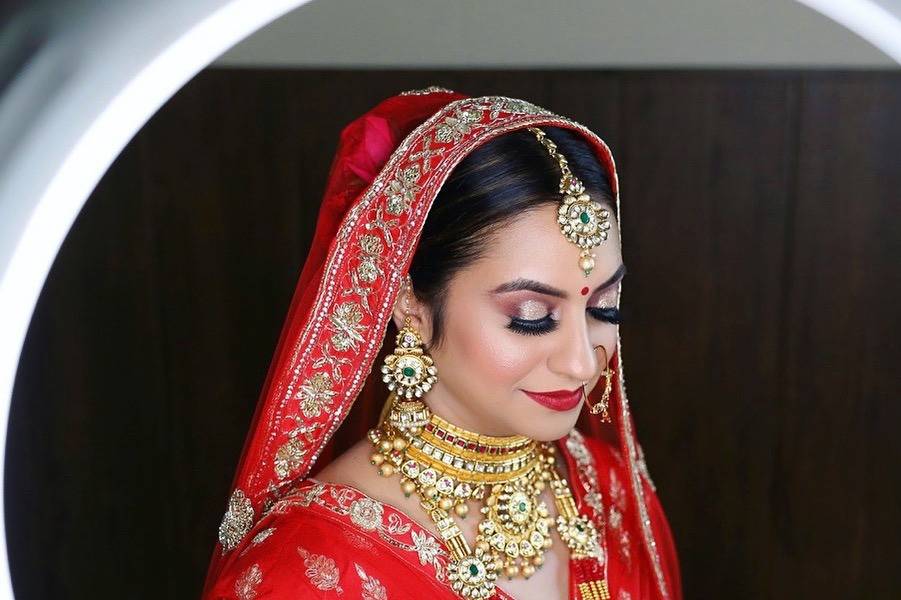 Bridal makeup