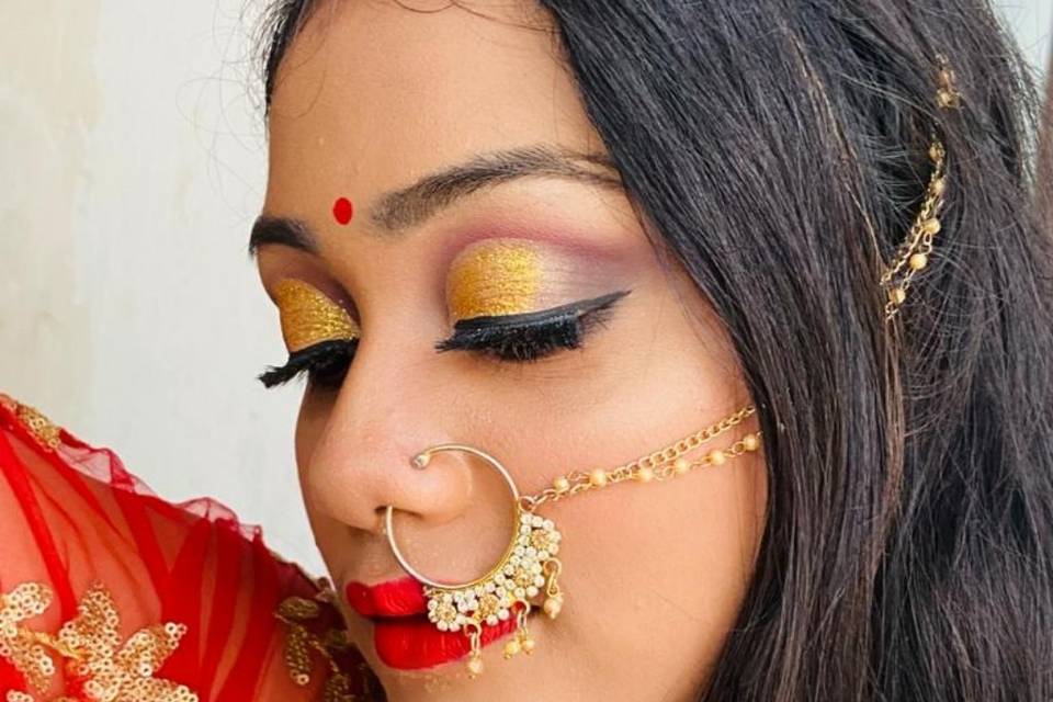 Karwa chauth look