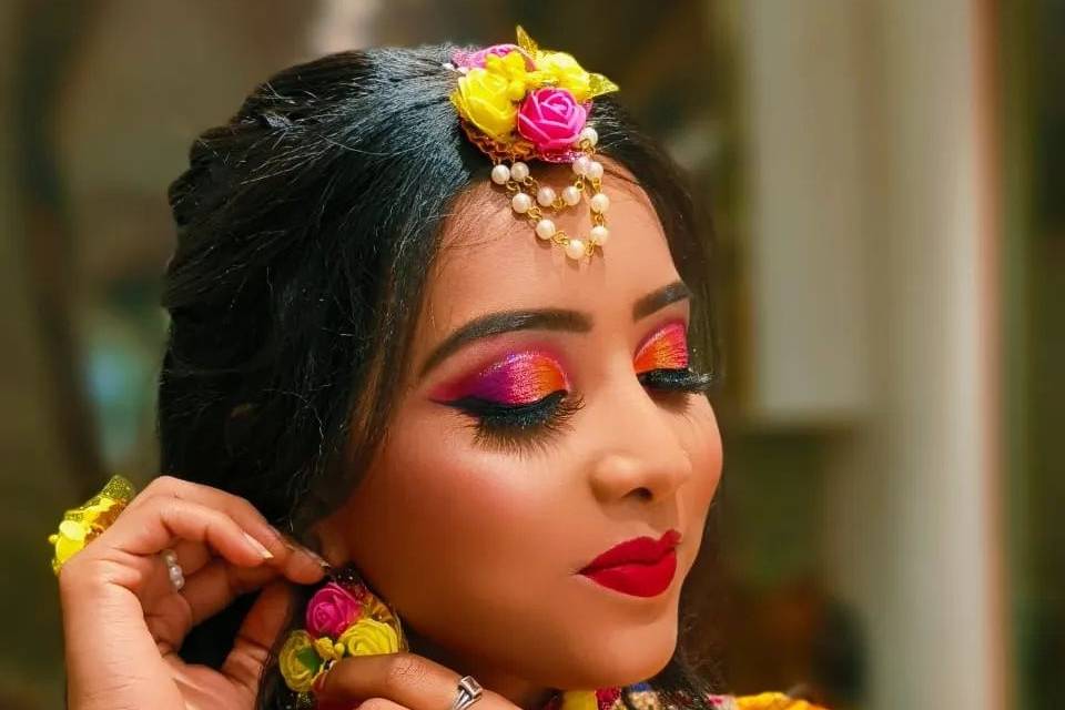 Bridal makeup