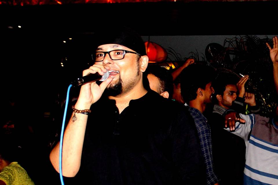 Karaoke Host Santosh