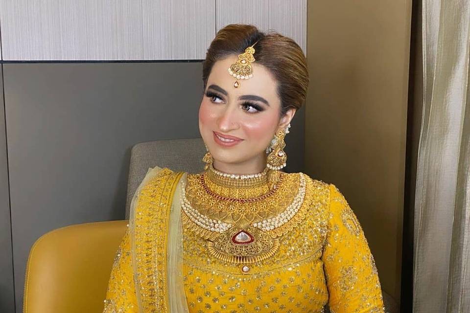 Bridal makeup