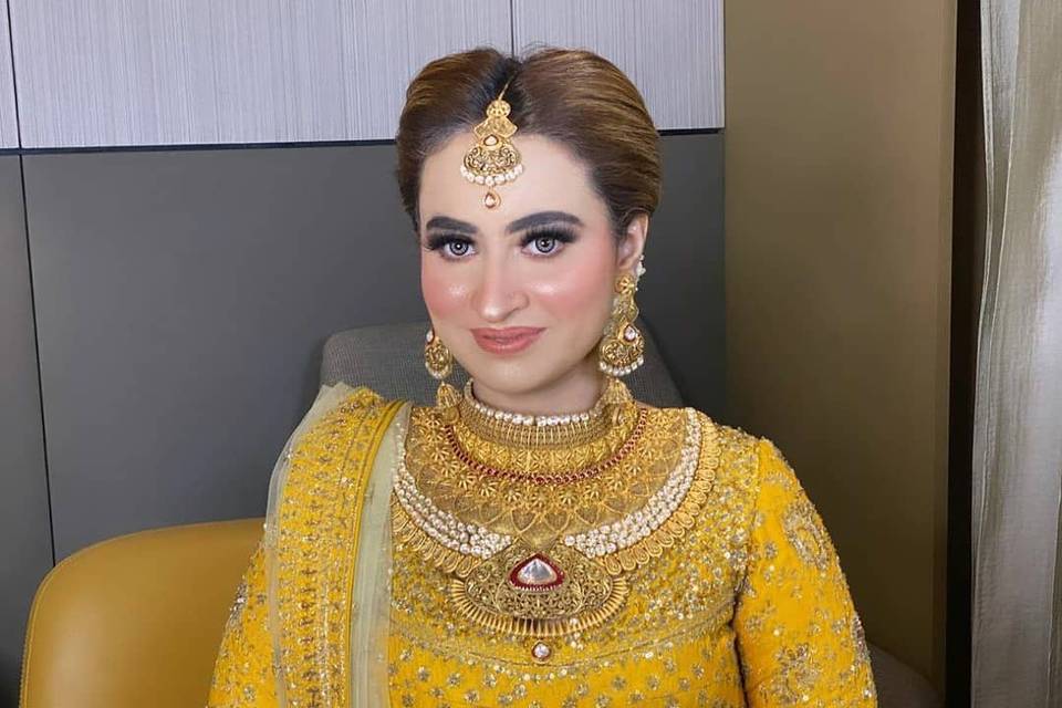 Bridal makeup