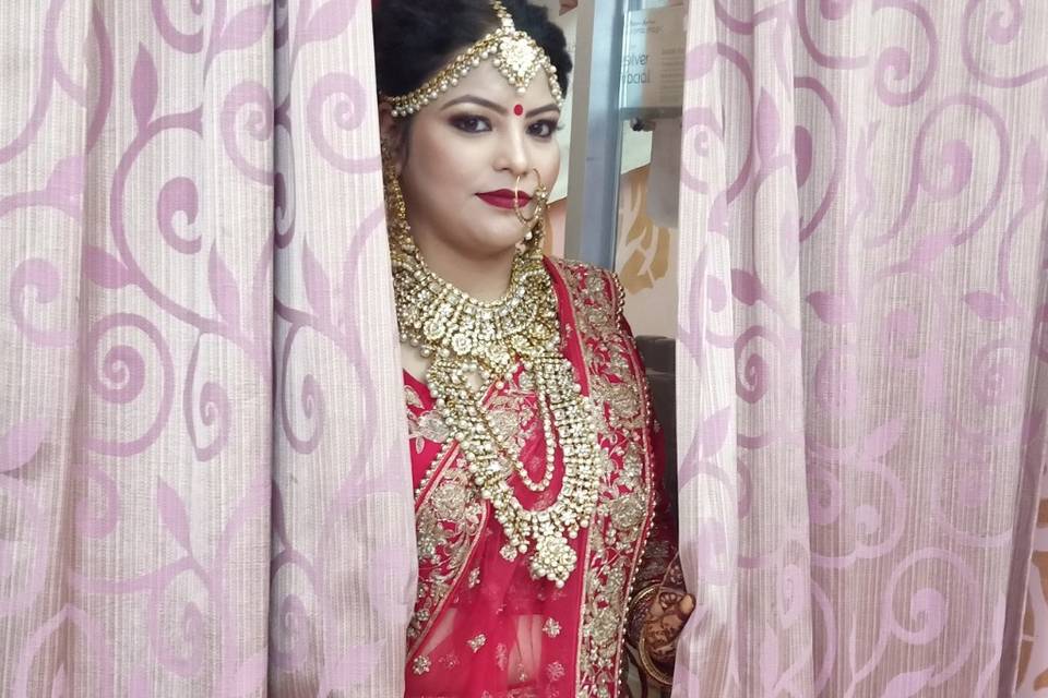 Bridal makeup