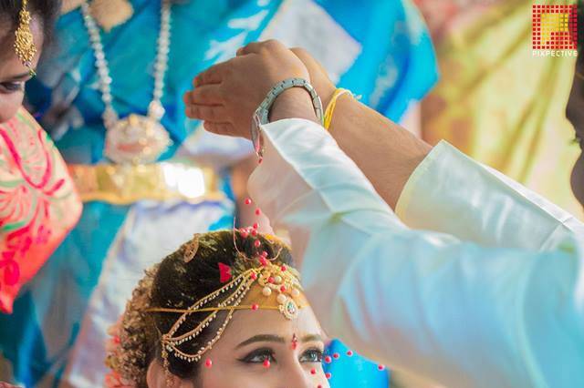 Bride in Puja